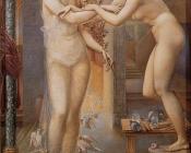 爱德华科莱伯恩琼斯 - Pygmalion and the Image 3 The Godhead Fires